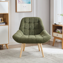 Brittany Rubberwood Accent Chair